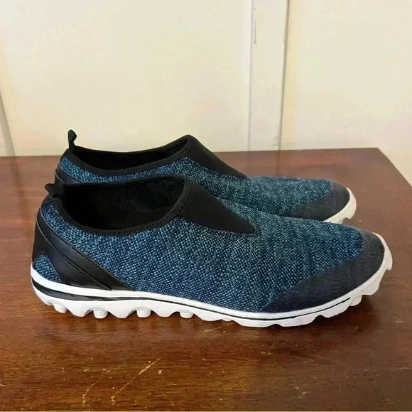 Skechers EZ Flex Womens Slip On Shoe Multi-Color Size 9 - Picture 4 of 8